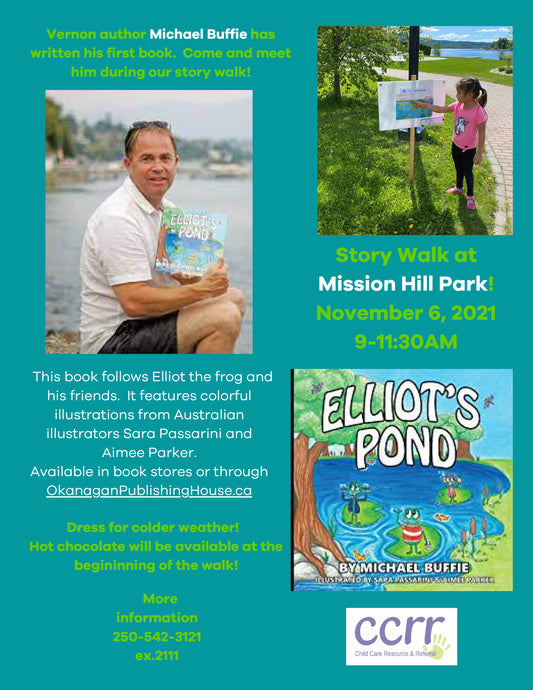 FREE STORY WALK FOR FAMILIES THIS SATURDAY AT MISSION HILL PARK
