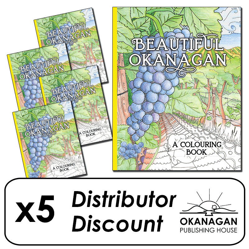 Beautiful Okanagan: A Colouring Book - DISTRIBUTOR DISCOUNT