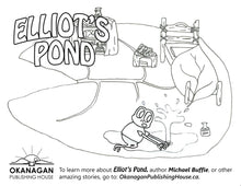 Load image into Gallery viewer, Elliot&#39;s Pond FREE Colouring Sheets Download
